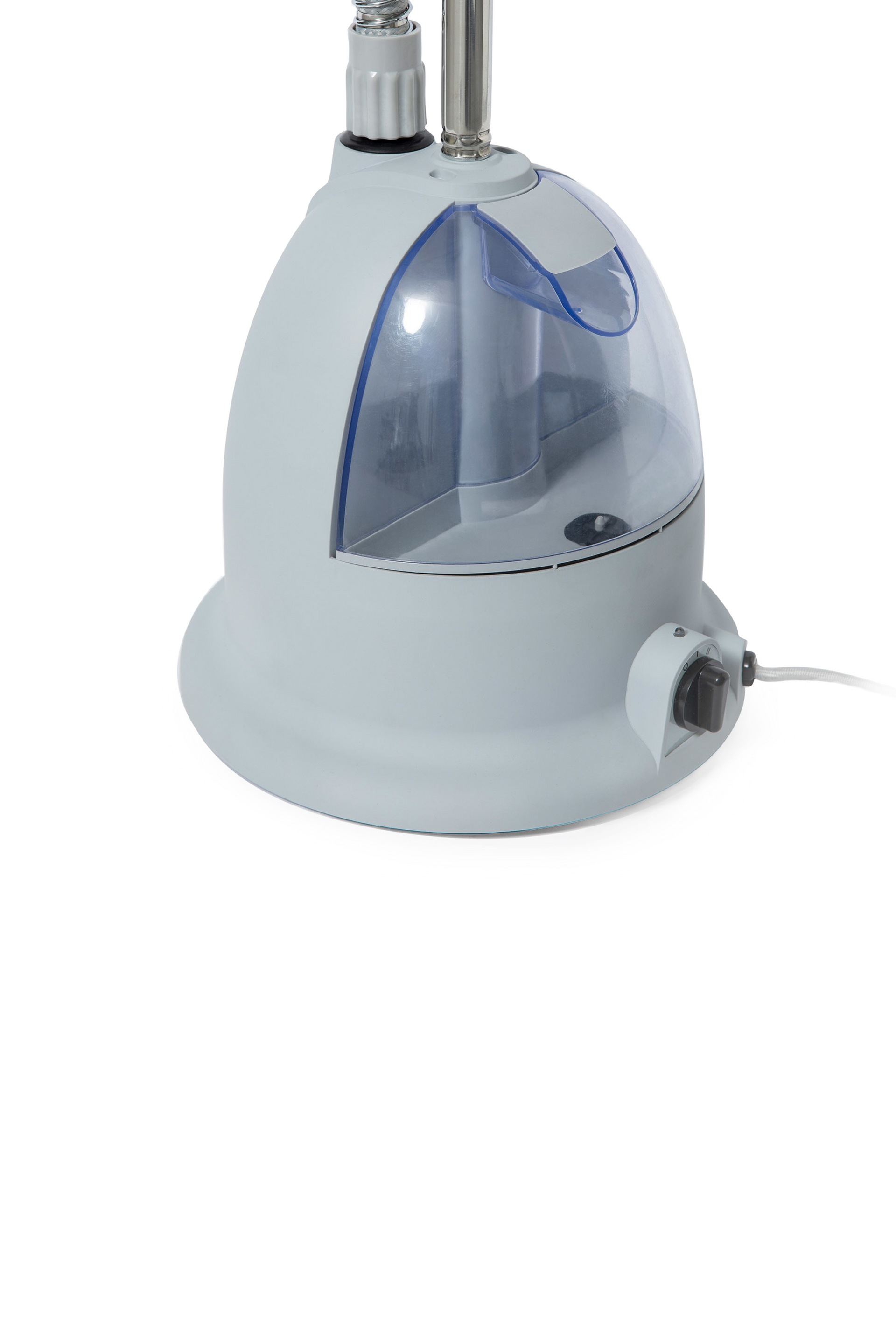 Grey steamer water tank