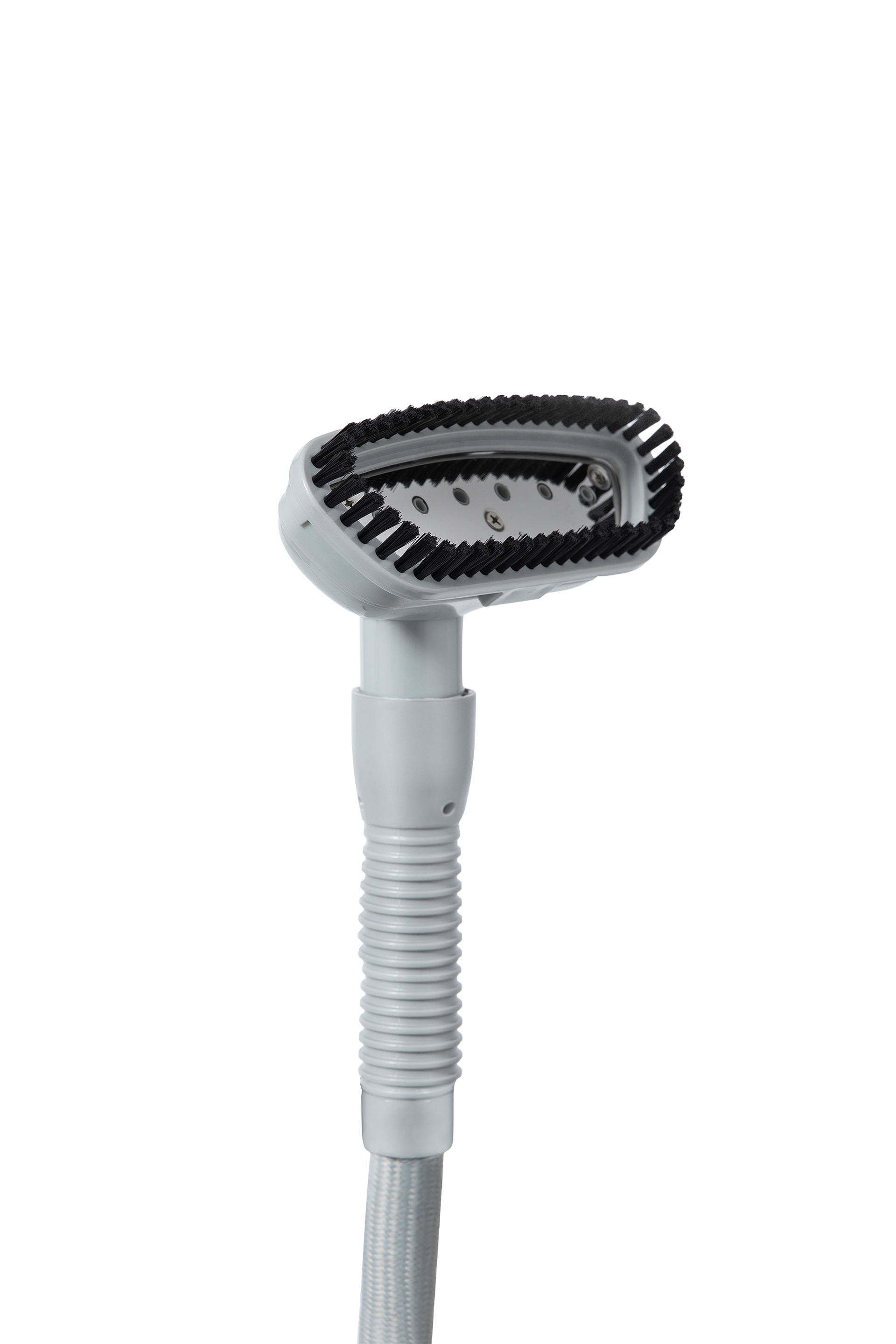 Grey garment steamer head