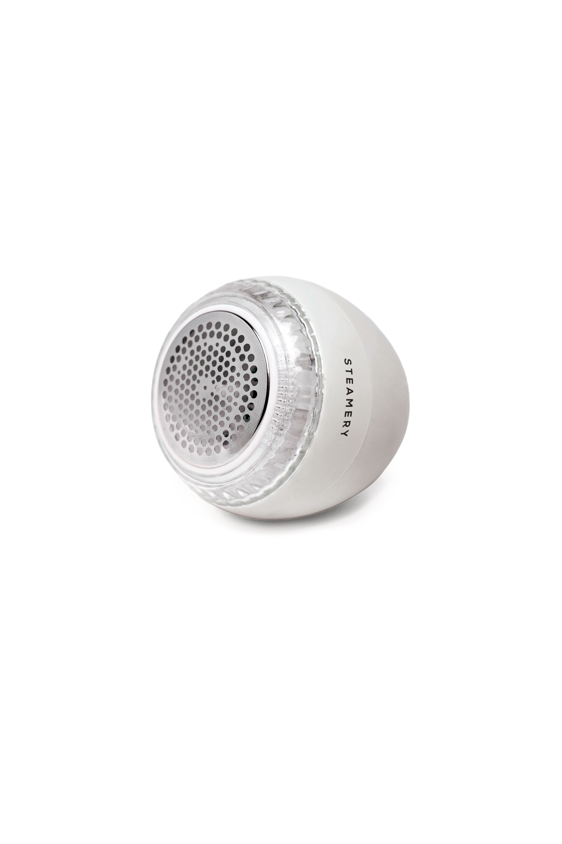 White fabric shaver