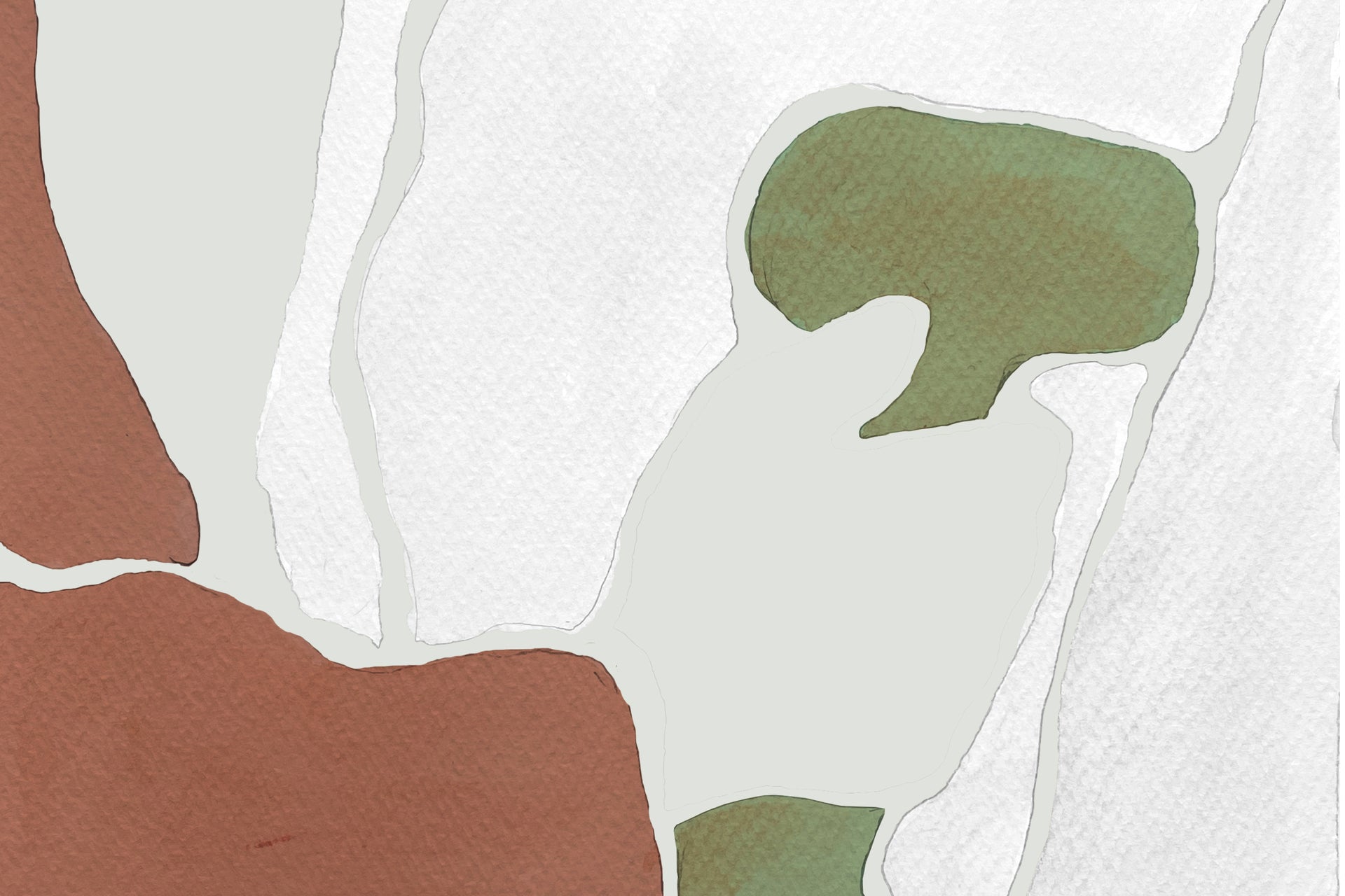Illustration of a person in brown clothing holding a green handheld steamer